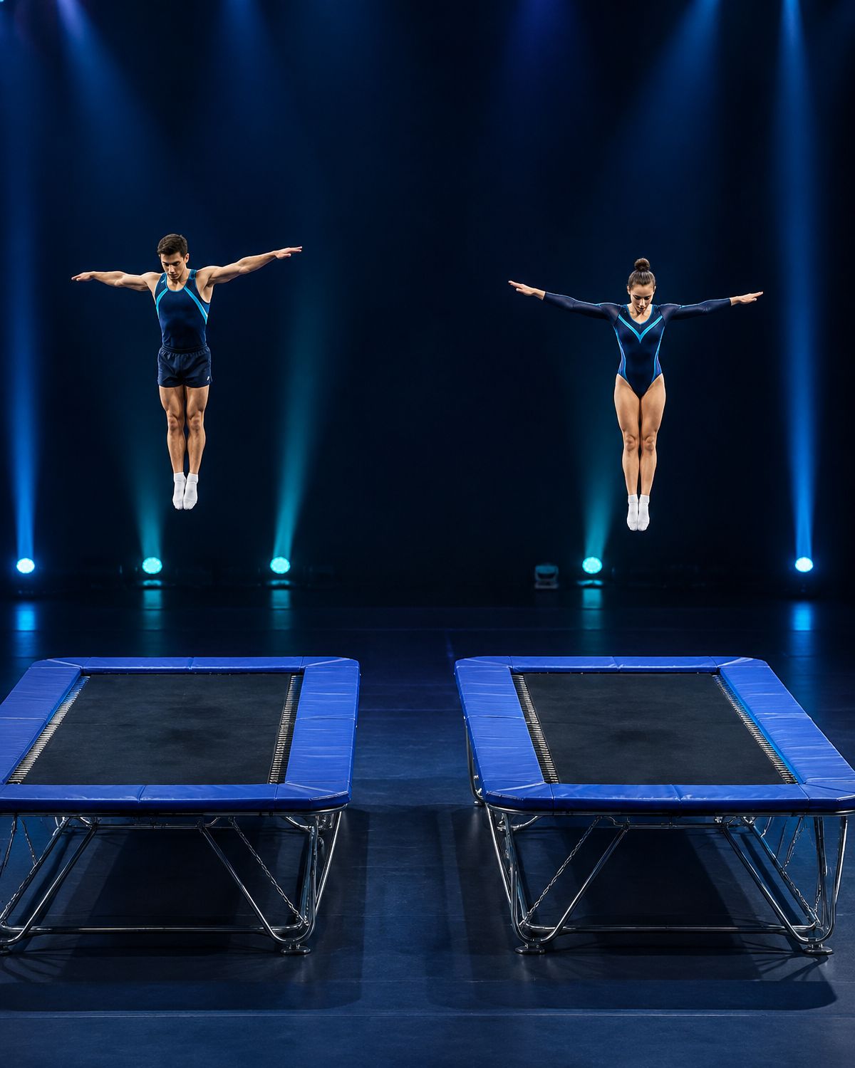Salto en trampolín